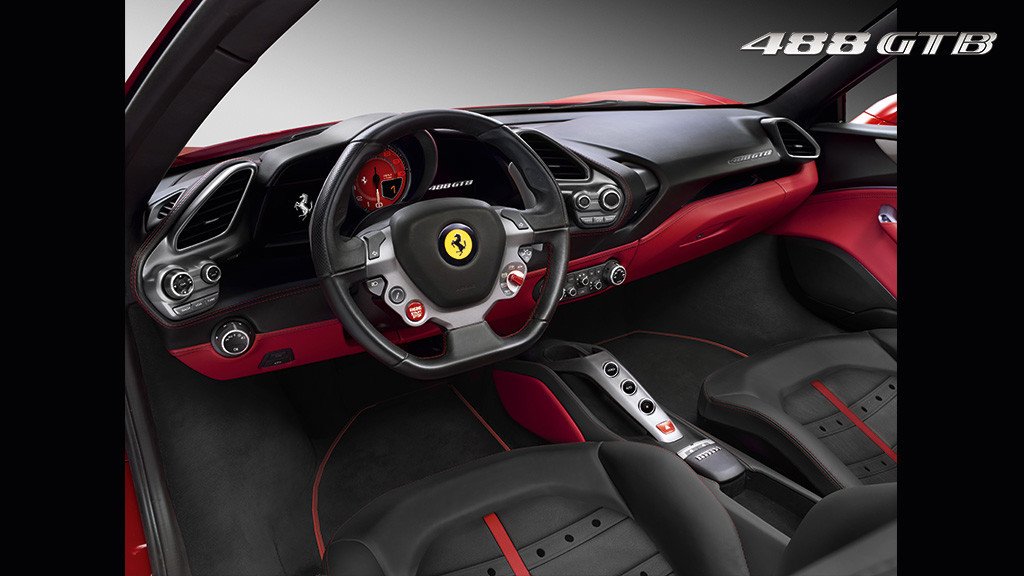 Ferrari 488 GTB interior image