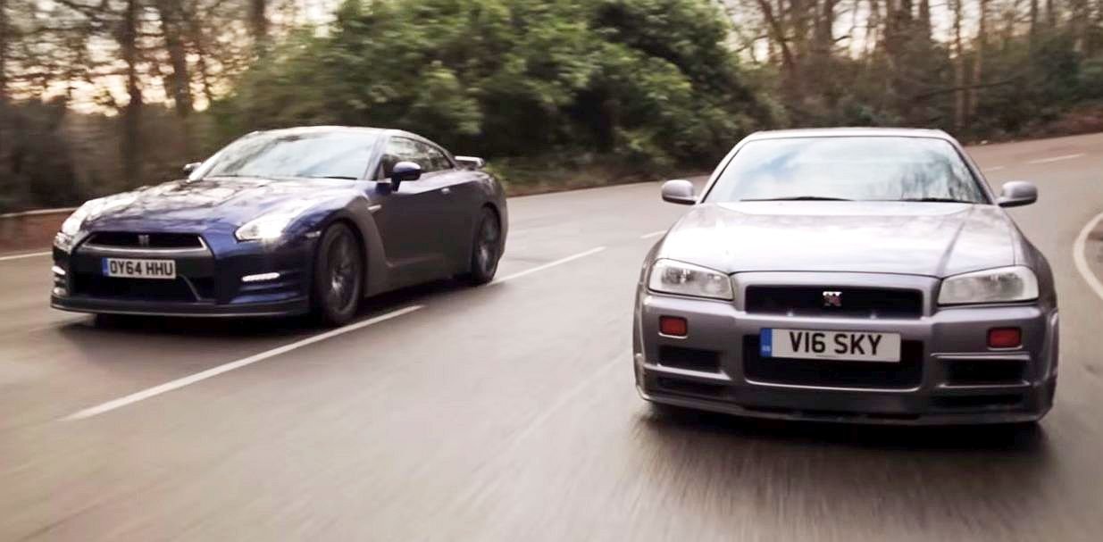 The Nissan Skyline R34 GT-R was nearly powered by a V6