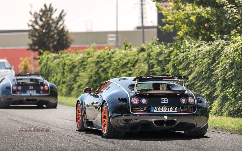 Bugatti Chiron prototypes