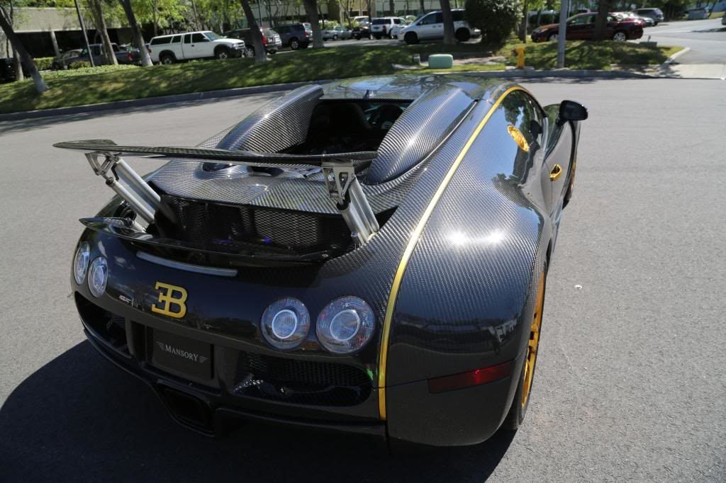 Bugatti Veyron Mansory Linea Vincero d'Oro-2