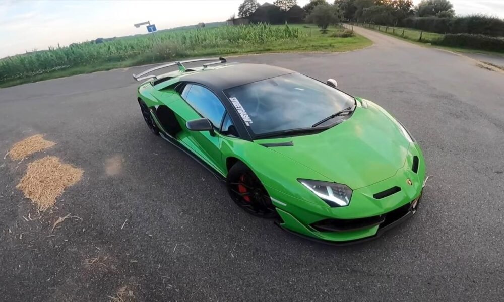 206 MPH Autobahn Run In A Lamborghini Aventador SVJ The Supercar Blog