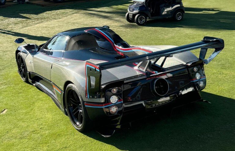 Pagani Zonda Arrivederci Unveiled At Pebble Beach The Last Zonda The