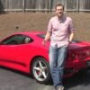 Doug de Muro with his Ferrari 360