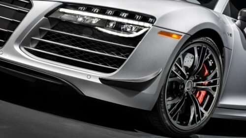 Audi R8 Competition LED headlights