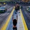 Ken Block vs Jamie Whincup in a Ford vs Holden drag race