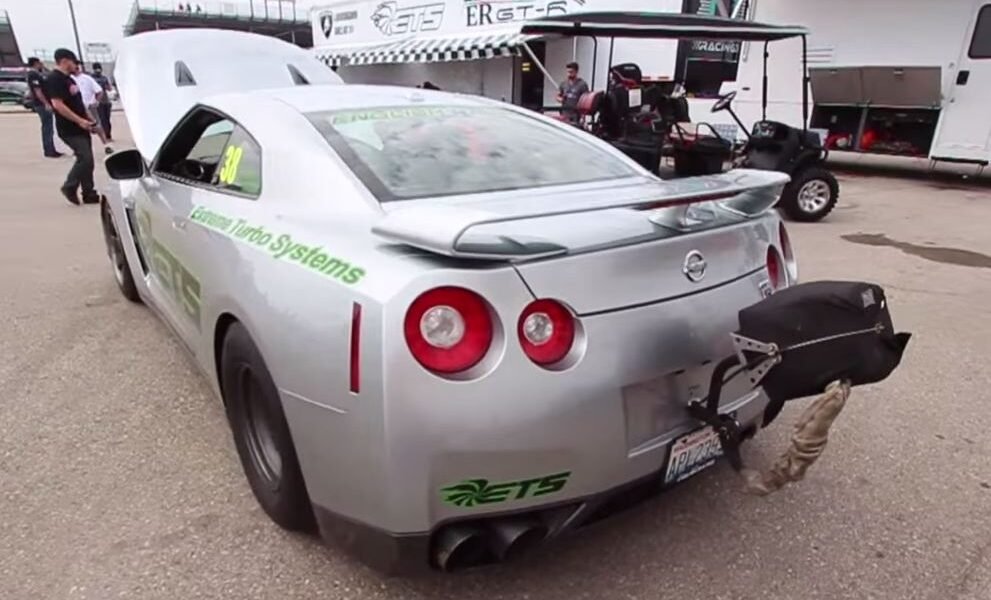 fastest gtr 1 4 mile