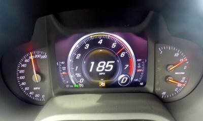 Corvette Z06 0-185 mph acceleration run