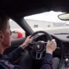 Walter Rohrl driving a Porsche 911 GT3 RS