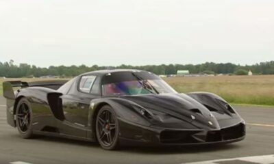 Ferrari FXX at Top Gear test track