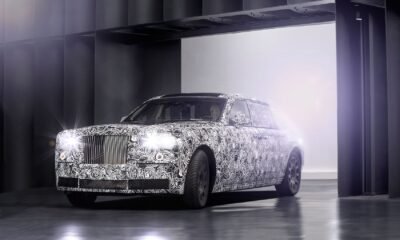 2018 Rolls Royce Phantom official spy shot