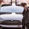 Karate Kid Jaden Smith Drives a Tesla Model X