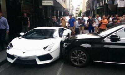Lamborghini Aventador crashed in New Zealand-1