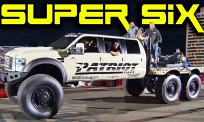 Super Six Patriot Ford Monster Truck 6x6x6