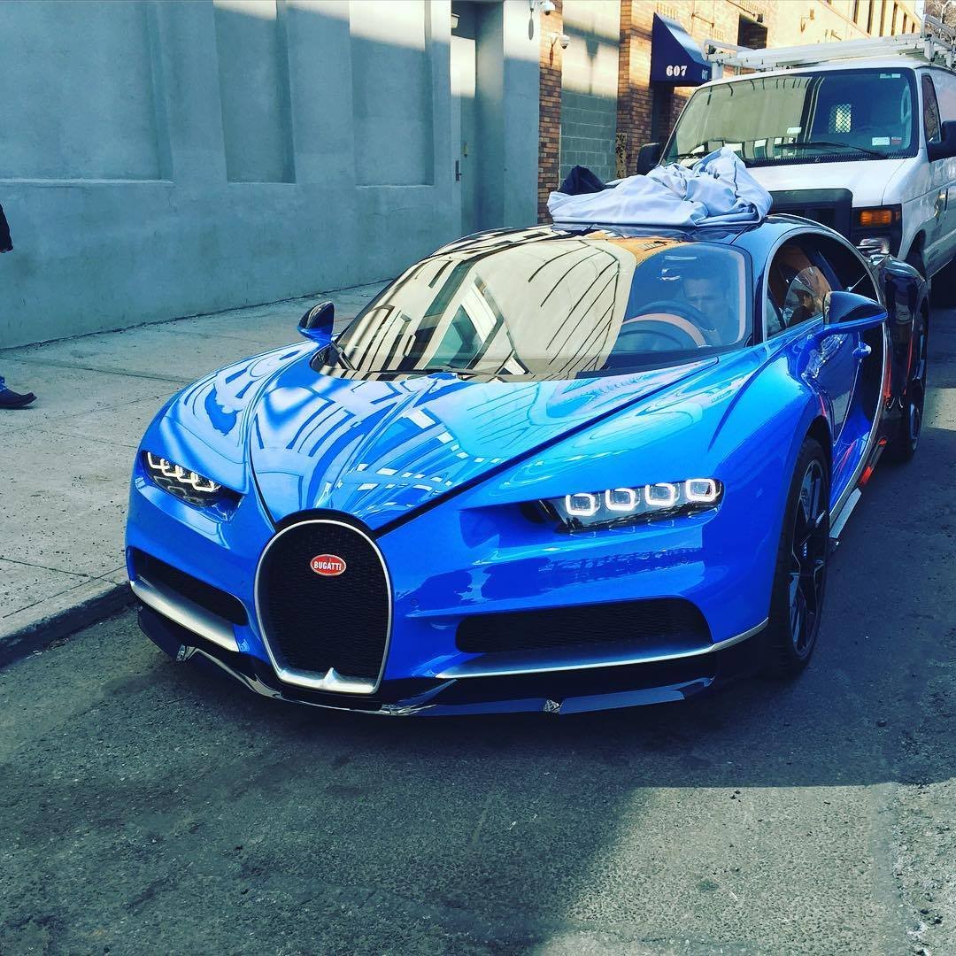 Bugatti Chiron arrives in Manhattan
