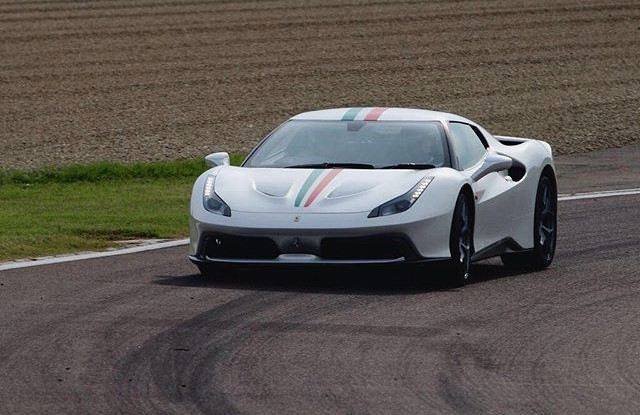 Mystery Ferrari spotted at Fiorano-1