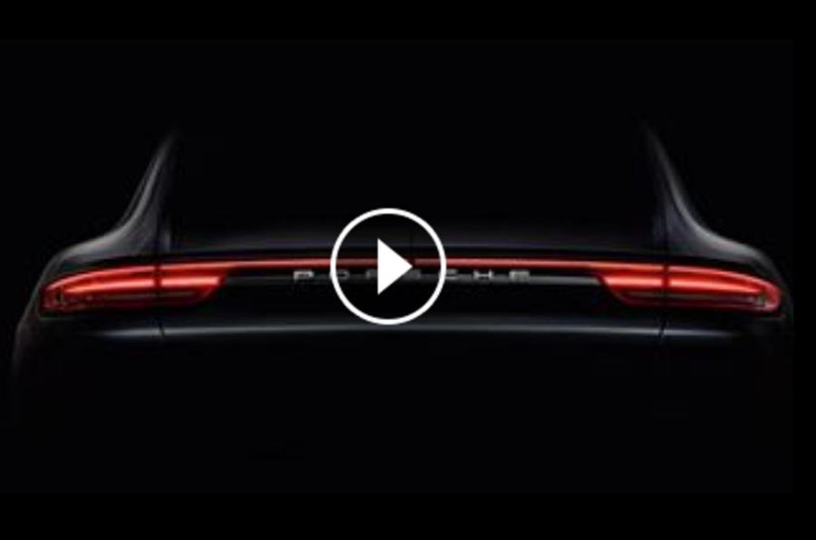 2016 Porsche Panamera teaser