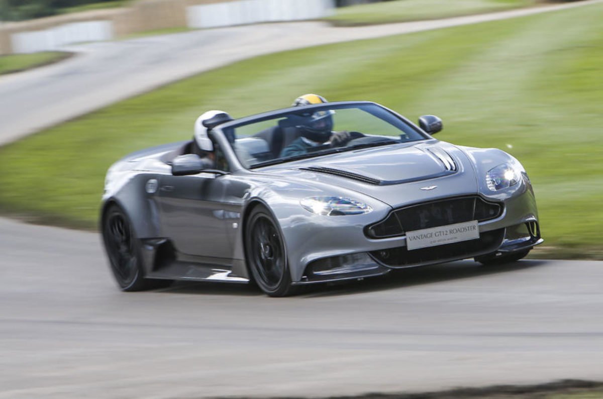 One Off Aston Martin Vantage Gt12 Roadster Revealed The Supercar Blog