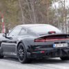 2019 Porsche 911 spy shots-tail lights
