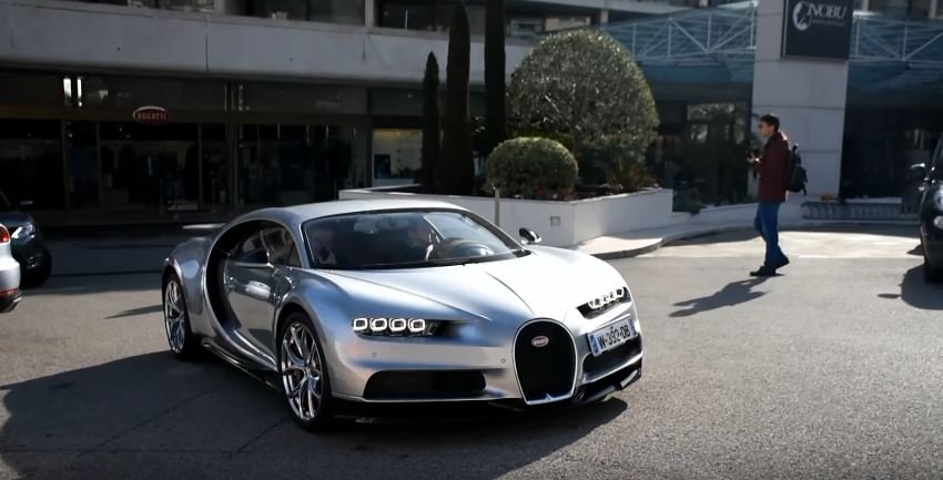 Bugatti Chiron spotted in Monaco