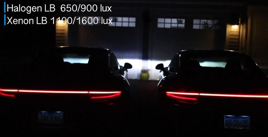 VIDEO: Scientific Comparison of 911 vs Xenon Headlights - The Supercar Blog