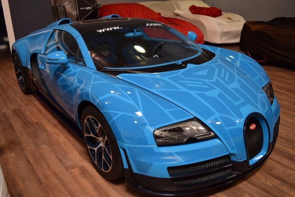 bugatti transformer car