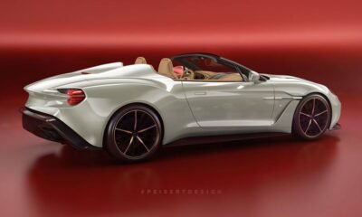 2019 Aston Martin Vanquish Zagato Speedster Render-Peisert Design