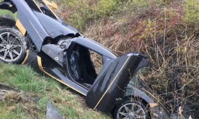Koenigsegg Agera RS crash-Sweden