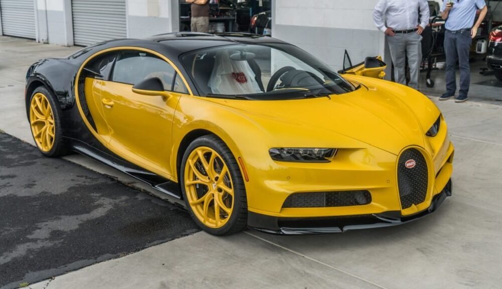 Bugatti Chiron 'Hellbee' Delivered in the US - The Supercar Blog