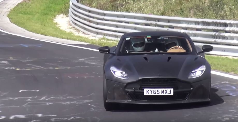 Next-gen Aston Martin Vanquish-Nurburgring-spy shots