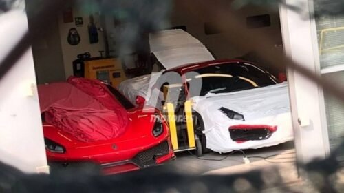 Ferrari 488 GTO-Speciale spy shots-1