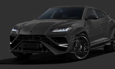 Custom Lamborghini Urus-carbon bodykit-Artrace Car Design-rendering