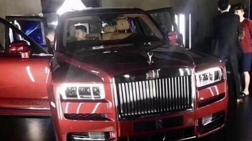 Rolls Royce Cullinan SUV-leaked-image