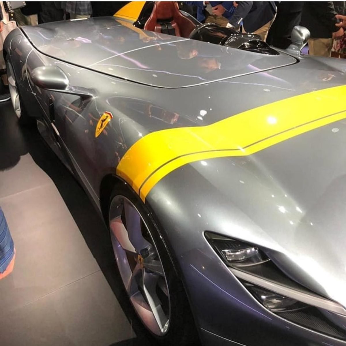 First Images Of The Ferrari Monza Sp1 Sp2 The Supercar Blog