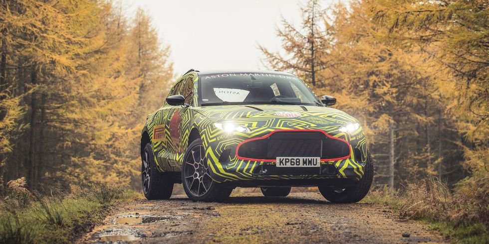 Aston Martin DBX SUV Prototype Testing