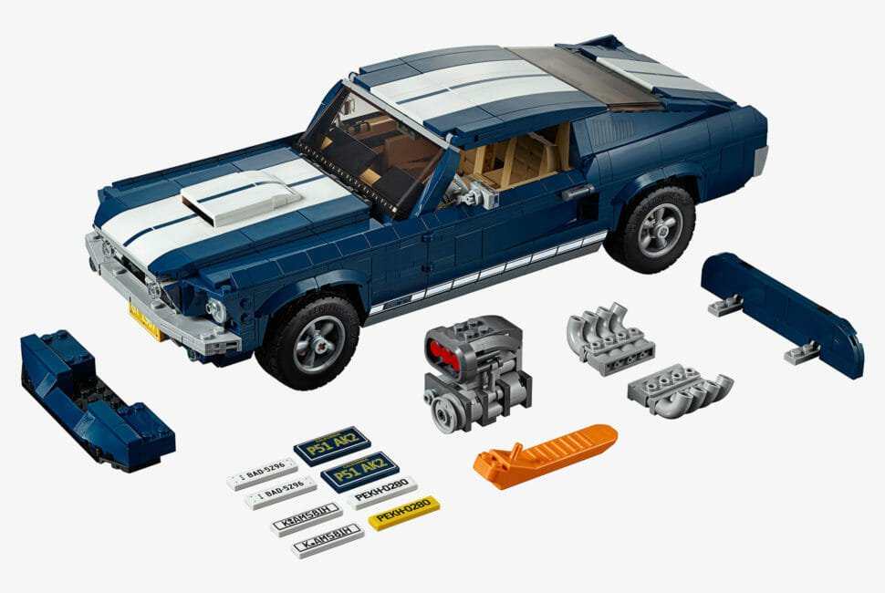 lego ford mustang fastback 1967