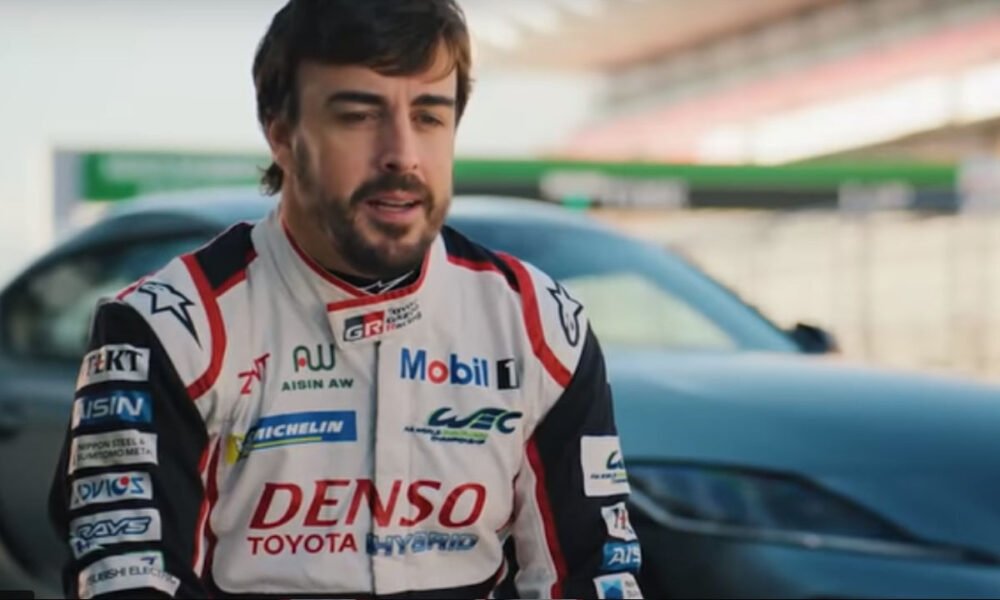 Watch F1 World Champion Fernando Alonso Drive the 2020 Toyota GR Supra