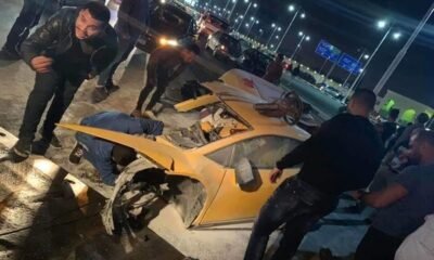 Lamborghini Huracan Egypt Crash-1