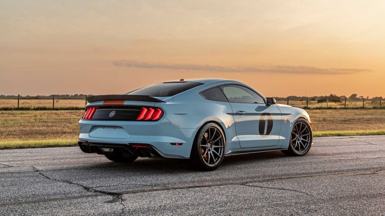 140 000 Ford Mustang Gt Gulf Heritage Edition Is More Powerful Than The Gt500 The Supercar Blog