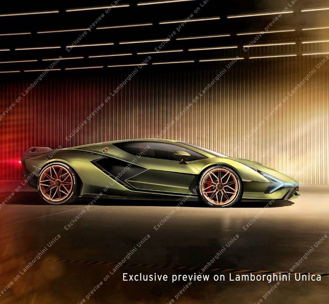 Lamborghini LB48H Terzo Millennio Concept First Look