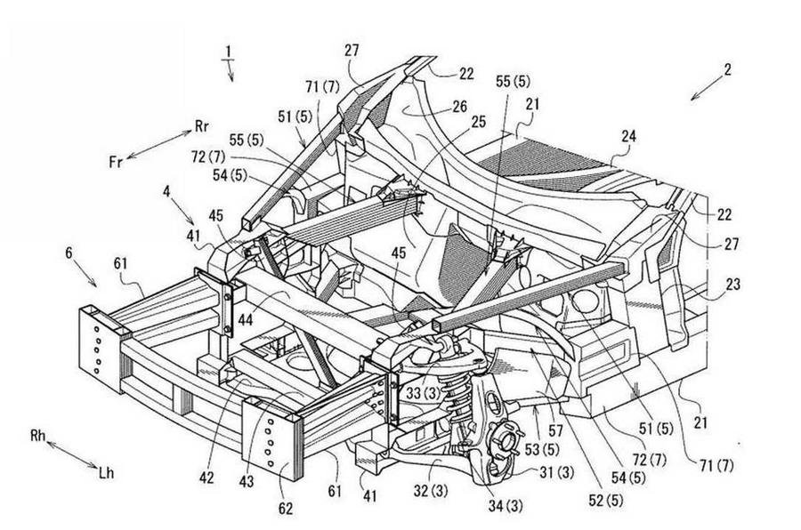 Mazda RX-9 patent image