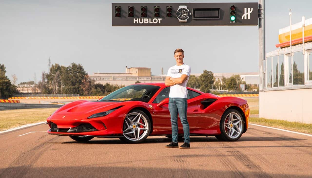 Schumacher Jr Drives A Ferrari F8 Tributo At Fiorano The