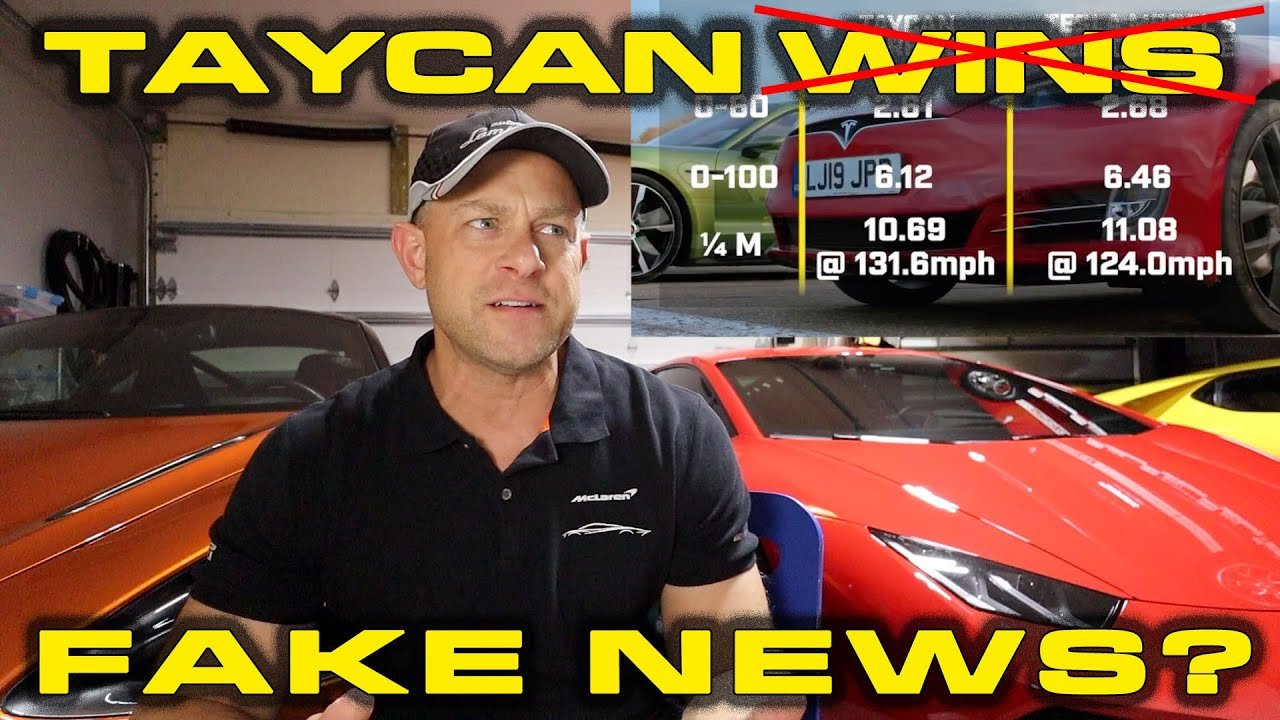 Porsche Taycan Vs Tesla Model S Did Top Gear Cheat The