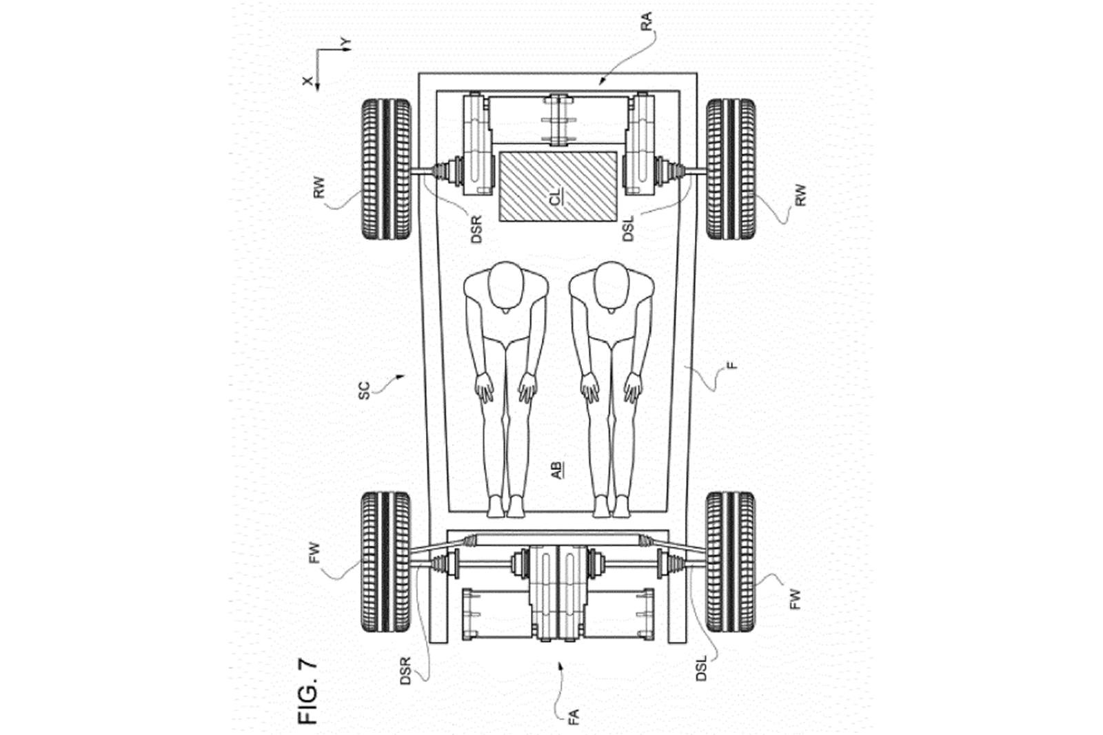 Ferrari Electric Supercar-Patent-2