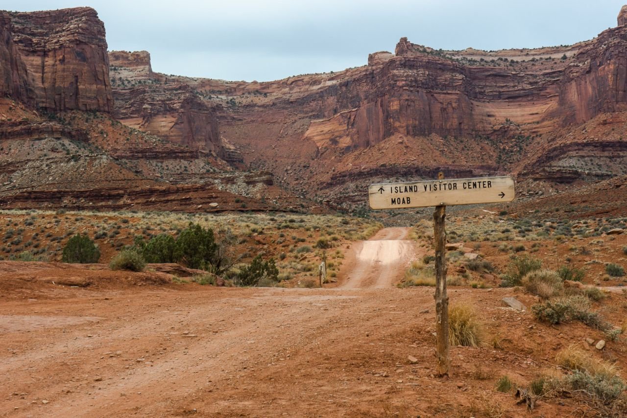 Down on th the White Rim Road