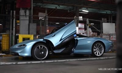 First US-spec McLaren Speedtail Blue Delivery