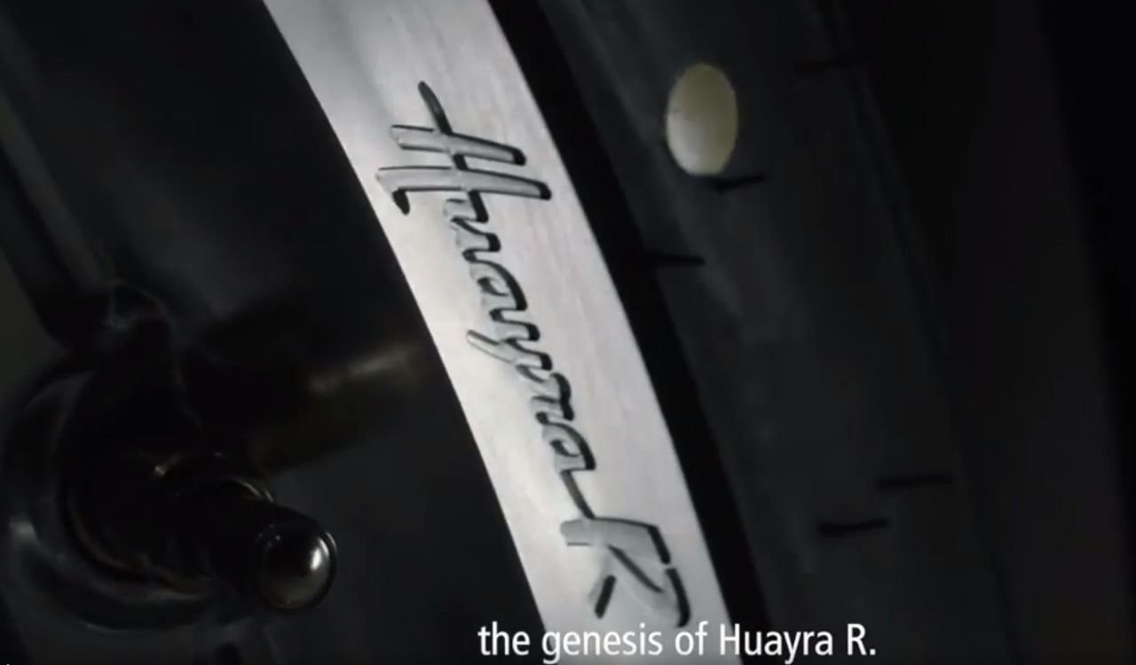 Pagani Huayra R teaser