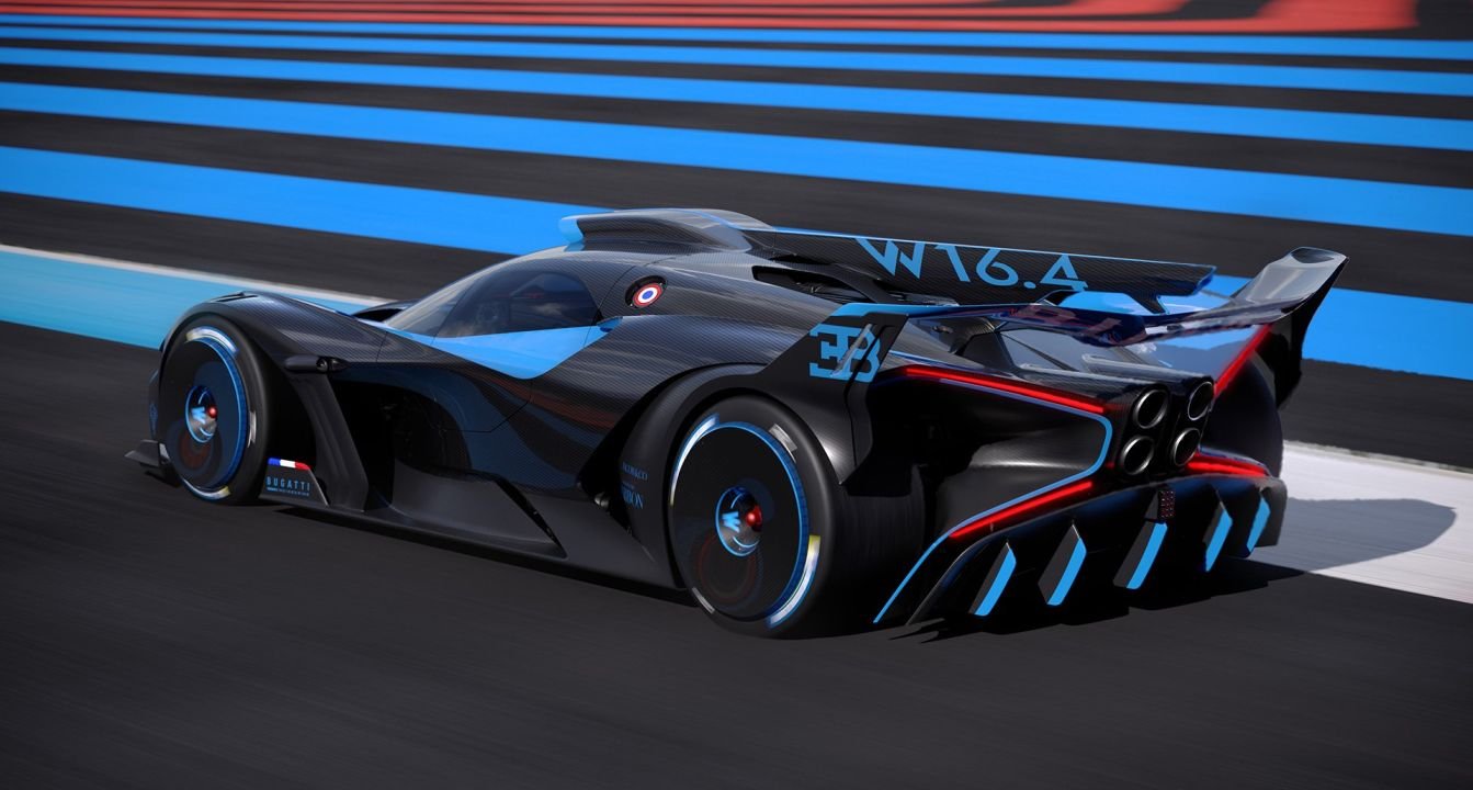 Video: $6.5 million Bugatti Bolide hypercar hits the race track