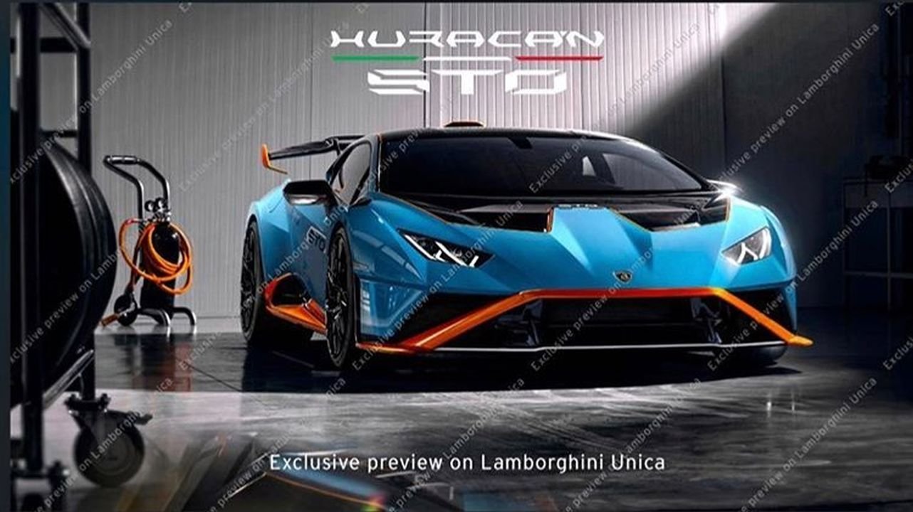 Lamborghini Huracan STO leaked image-1