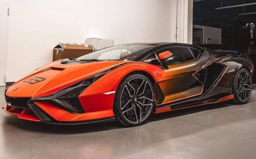 Lamborghini Sian In Special Orange And Carbon Looks Cracking! - The 