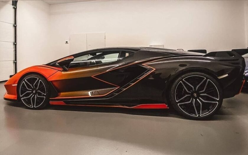 Lamborghini Sian in special Orange and Carbon looks cracking! - The ...